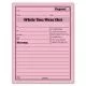 Pink Message Pad, One-Part (No Copies), 4.25 x 5.5, 50 Forms/Pad, 12 Pads/Pack-TOP3002P