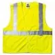 GloWear Class 2 Standard Vest, Mesh, Zip, Large to X-Large, Lime-EGO21125