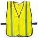 GloWear 8020HL Safety Vest, Polyester Mesh, Hook Closure, One Size Fit All, Lime-EGO20040