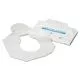 Health Gards Toilet Seat Covers, Half-Fold, 14.25 X 16.5, White, 250/pack, 4 Packs/carton-HOSHG1000