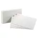 Ruled Index Cards, 5 X 8, White, 100/pack-OXF51