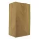 Squat Paper Grocery Bags, 57 lb Capacity, 1/8 BBL, 10.13