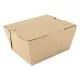 ChampPak Carryout Boxes, #1, 4.38 x 3.5 x 2.5, Kraft, Paper, 450/Carton-SCH0731