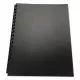 100% Recycled Poly Binding Cover, Black, 11 x 8.5, Unpunched, 25/Pack-GBC25818