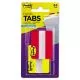 Solid Color Tabs, 1/5-Cut, Assorted Colors (Red and Yellow), 2