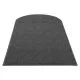 Ecoguard Diamond Floor Mat, Single Fan, 48 X 96, Charcoal-MLLEGDSF040804
