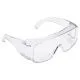 Tour Guard V Safety Glasses, One Size Fits Most, Clear Frame/lens, 20/box-MMMTGV0120