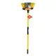 Job Site Super-Duty Multisurface Upright Broom, 16 X 54, Fiberglass Handle, Yellow/black-QCK759