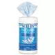 Hand Sanitizer Wipes, 1-Ply, 6 x 8, Unscented, Blue/White, 85/Canisters, 6 Canisters/Carton-ITW90985