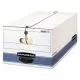 Stor/file Medium-Duty Strength Storage Boxes, Legal Files, 15.25