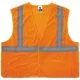 GloWear 8215BA Type R Class 2 Econo Breakaway Mesh Vest, Large to X-Large, Orange-EGO21065