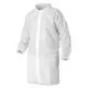 A10 Light Duty Lab Coats, Large, White, 50/carton-KCC40103