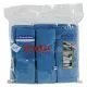 Microfiber Cloths, Reusable, 15.75 x 15.75, Blue, 24/Carton-KCC83620CT