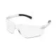 Bearkat Safety Glasses, Wraparound, Black Frame/clear Lens, 12/box-CRWBK110BX