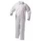 A35 Liquid And Particle Protection Coveralls, Zipper Front, Large, White, 25/carton-KCC38918