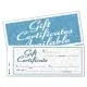 Gift Certificates With Envelopes, 8 X 3.4, White/canary, 25/book-ABFGFTC1