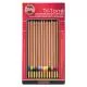 Tri-Tone Color Pencils, 3.8 Mm, Assorted Tri-Tone Lead Colors, Tan Barrel, Dozen-KOHFA33TIN12BC