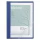 Clear Front Vinyl Report Cover, Prong Fastener, 0.5