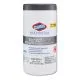 VersaSure Cleaner Disinfectant Wipes, 1-Ply, 6.75 x 8, Fragranced, White, 150 Towels/Canister-CLO31758EA
