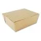 ChampPak Carryout Boxes, #8, 6 x 4.75 x 2.5, Kraft, Paper, 300/Carton-SCH0738