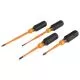 Screwdriver Set, Slim-Tip Insulated Phillips, Cabinet, Square, 4-Piece-337341NS
