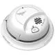 Smoke Alarm, Hardwired, Ionization, Battery Backup, White-9120B