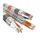 MC Cable, Aluminum Armor, Multi-Neutral, 12 AWG, 5 Copper Conductor, Black/White, 1000 ft. Reel-MCMNALUM1221221211000R