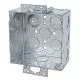 Steel 4 in. Square Outlet Box-521710W