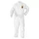A20 Breathable Particle Protection Coveralls, Zip Closure, 2x-Large, White-KCC49105