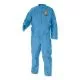 A20 Breathable Particle Protection Coveralls, Medium, Blue, 24/Carton-KCC58532
