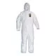 A20 Breathable Particle Protection Coveralls, Zip Closure, 2x-Large, White-KCC49115