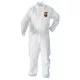 A20 Breathable Particle-Pro Coveralls, Zip, X-Large, White, 24/carton-KCC49004