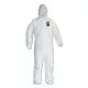 A40 Elastic-Cuff And Ankles Hooded Coveralls, 5x-Large, White, 25/carton-KCC27158