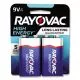 High Energy Premium Alkaline 9v Batteries, 4/pack-RAYA16044TK