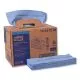 Industrial Paper Wiper, 4-Ply, 12.8 x 16.5, Unscented, Blue, 180/Carton-TRK13247501