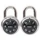 Combination Lock, Stainless Steel, 1.87