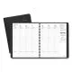 Weekly Vertical-Column Appointment Book Ruled for Hourly Appointments, 8.75 x 7, Black Cover, 13-Month (Jan-Jan): 2024-2025-AAG7086505