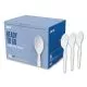 Eco-Id Mediumweight Compostable Cutlery, Teaspoon, White, 300/pack-PRK24394118