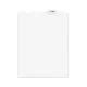 Avery-Style Preprinted Legal Bottom Tab Dividers, 26-Tab, Exhibit L, 11 x 8.5, White, 25/Pack-AVE12385