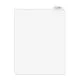 Avery-Style Preprinted Legal Bottom Tab Divider, 26-Tab, Exhibit K, 11 x 8.5, White, 25/PK-AVE11950