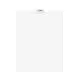 avery-style preprinted legal bottom tab divider, 26-tab, exhibit c, 11 x 8.5, white, 25/pk-AVE11942
