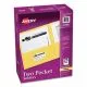 Two-Pocket Folder, 40-Sheet Capacity, 11 X 8.5, Yellow, 25/box-AVE47992