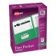 Two-Pocket Folder, 40-Sheet Capacity, 11 X 8.5, Green, 25/box-AVE47987
