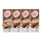 Liquid Coffee Creamer, Cafe Mocha, 0.38 Oz Mini Cups, 50/box, 4 Boxes/carton, 200 Total/carton-NES35115CT