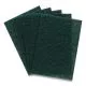 Heavy Duty Scouring Pads, Green, 12/pack-CWZ24418470