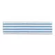 Disposable Microfiber Pad, 4.75 x 19, White/Blue Stripes, 50/Pack, 3 Packs/Carton-RCP2134282