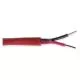E3612S.41.03, Carol® Brand Multi-Conductor Shielded Plenum Fire Alarm/Life Safety Cable, 1000 ft., 2 Conductor, 16 AWG-2C16FSFPLPRGCC