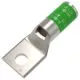 1-Hole Compression Terminal Code Conductor With Beveled Entry And Inspection Window, 1 AWG, Green, 1.81 in.-YA1CL2