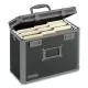 Locking Personal File Tote, Letter, 7.25 X 13.75 X 12.5, Tactical Black-IDEVZ00310