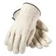 Top-Grain Pigskin Leather Drivers Gloves, Economy Grade, X-Large, Gray-PID70361XL